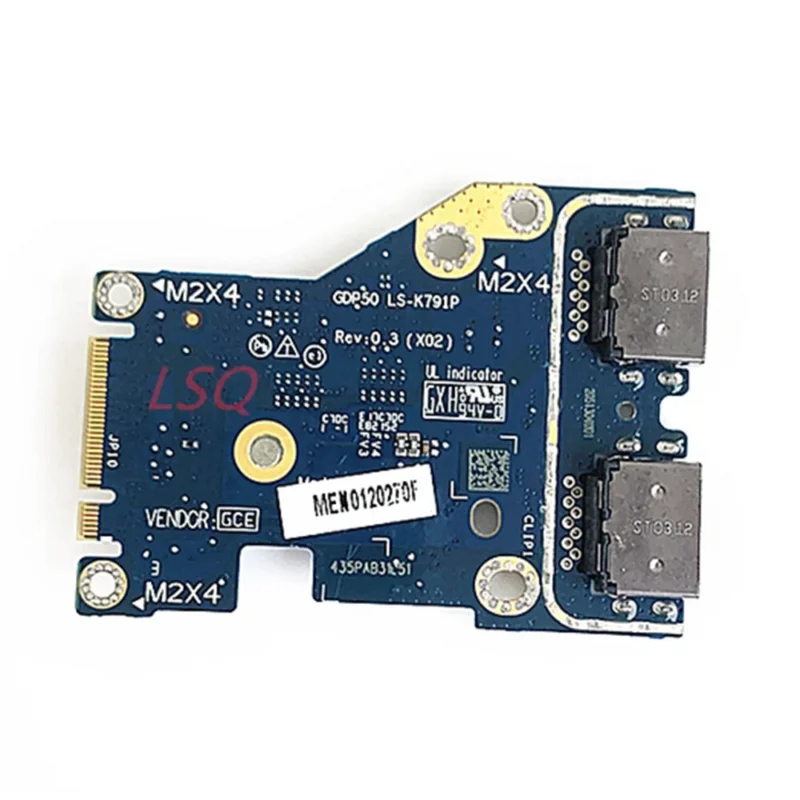 Для DELL Alienware M15 R6 USB плата ввода-вывода GDP50 LS-K791P