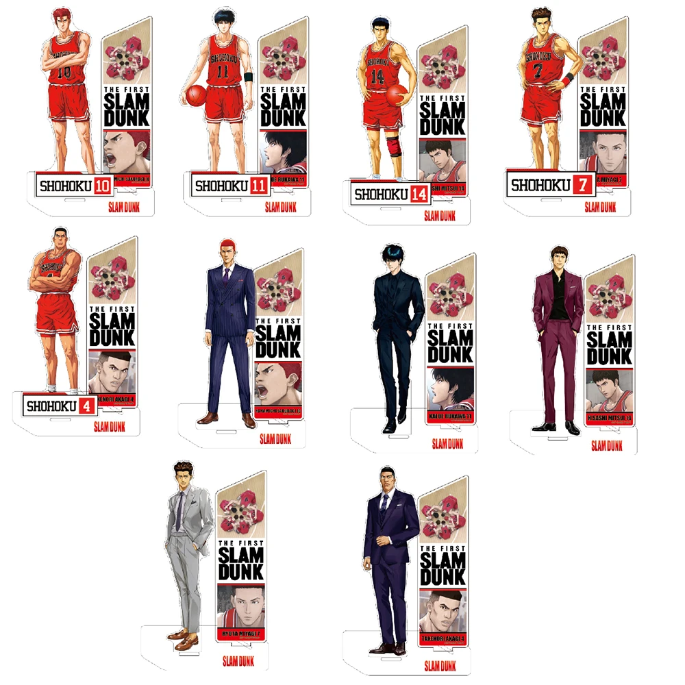

The First Slam Dunk Acrylic Stand Model Plate Fukatsu Kazunari Sawakita Eiji Cosplay Anime Action Figure Desktop Decor Toy Gift