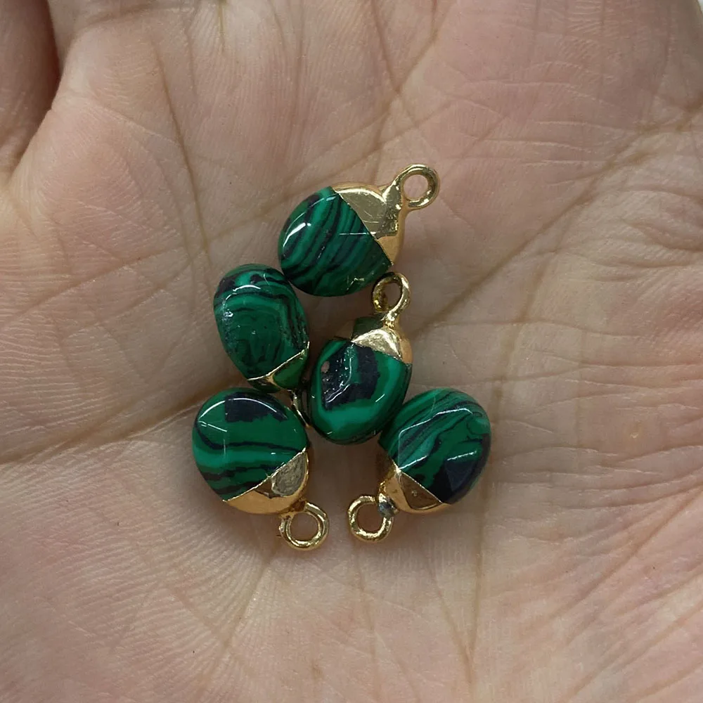 Подвеска из искусственного агата 8x14 мм очаровательное Очаровательное украшение