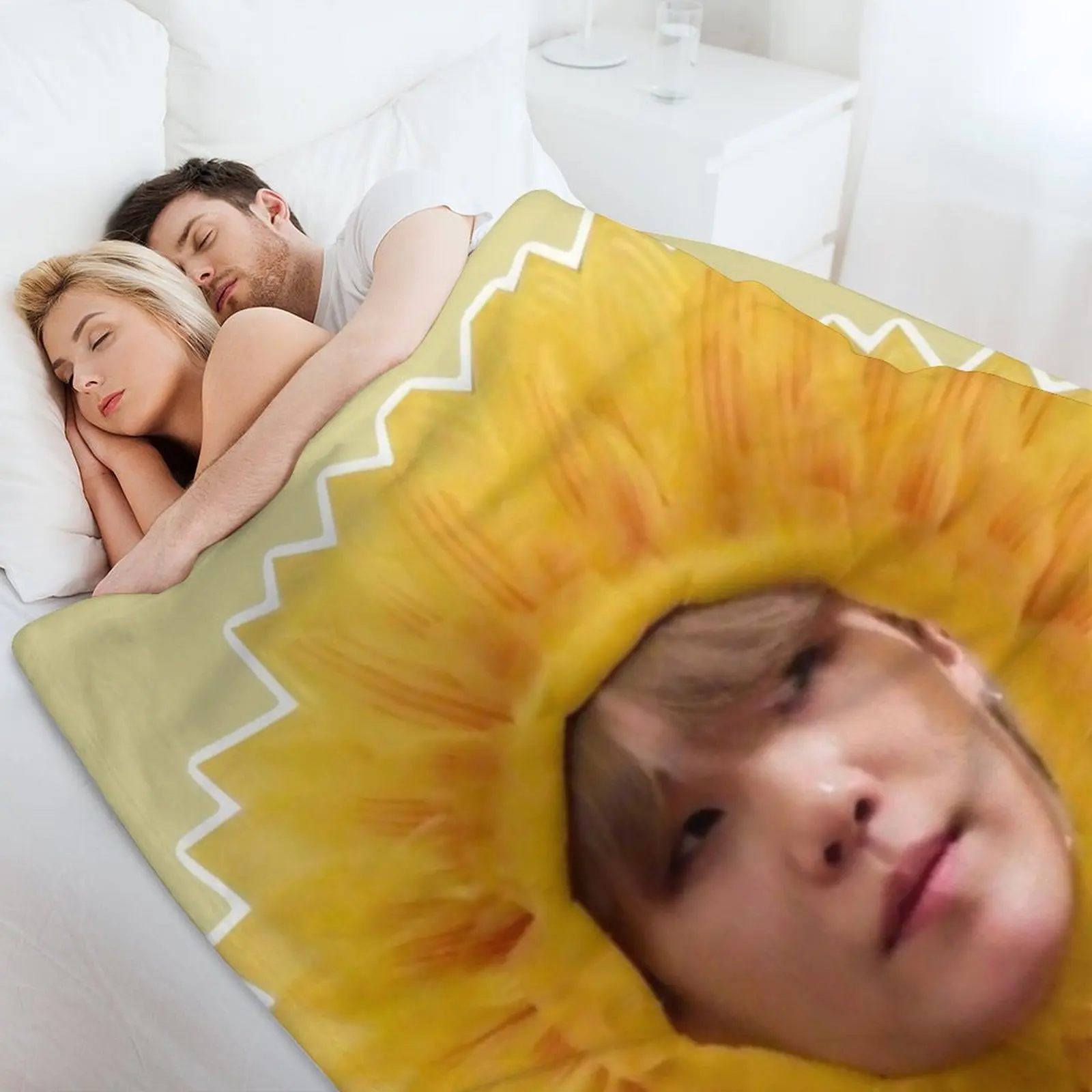 Одеяло Sunflower Yoongi/SUGA туристическое самое мягкое лохматое декоративное одеяло