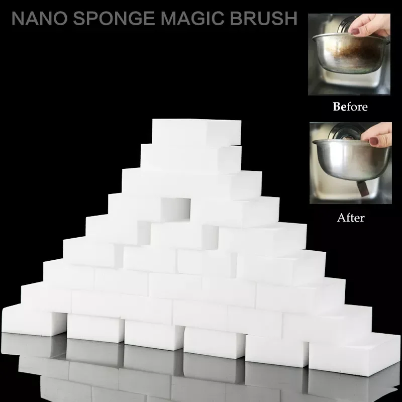 

2022New pcs/lot Melamine Sponge Magic Sponge Eraser Nano Cleaning Sponge Multifunctional Bathroom Kitchen Cleaning Tools