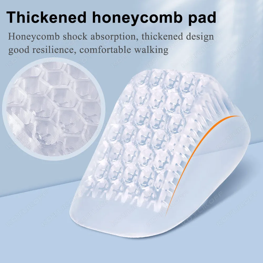 Силиконовые Гелевые Амортизирующие Стельки Для Пятки U-образная Спортивная