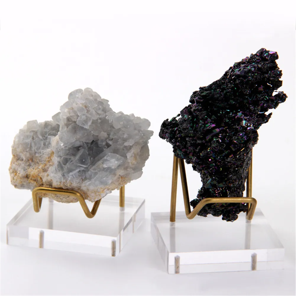 

Акриловая подставка-держатель, полка, круглая основа для ископаемых минералов, драгоценных камней, искусственная ракушка