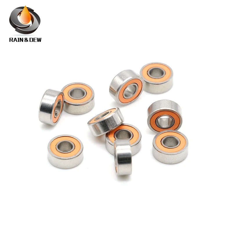 10Pcs MR104 4x10x4mm SMR104-2RS CB abec - 7нержавеющая сталь гибридные керамические подшипники