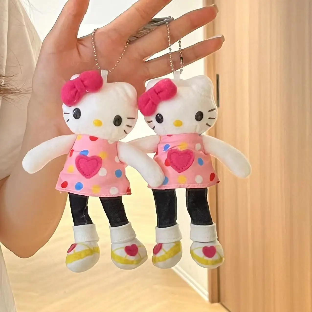 Женская милая плюшевая кукла брелок с длинными лапами пушистая игрушка