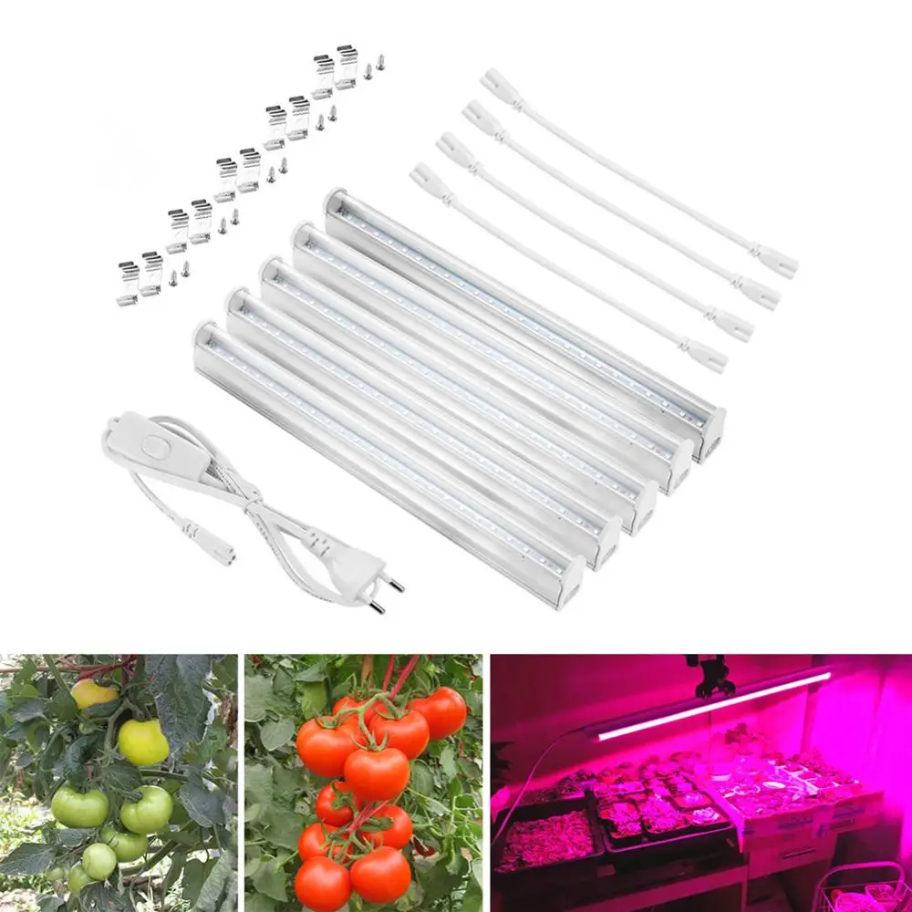 T5 Led Tube Bulb Grow Lamp 110v 220v For Indoor Grow Tent Vegetables Flower Lamp