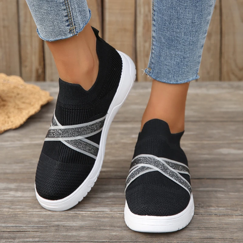 

Туфли женские спортивные сетчатые, лоферы, повседневная обувь, плоская подошва, дышащие, удобные, летняя обувь, большие размеры