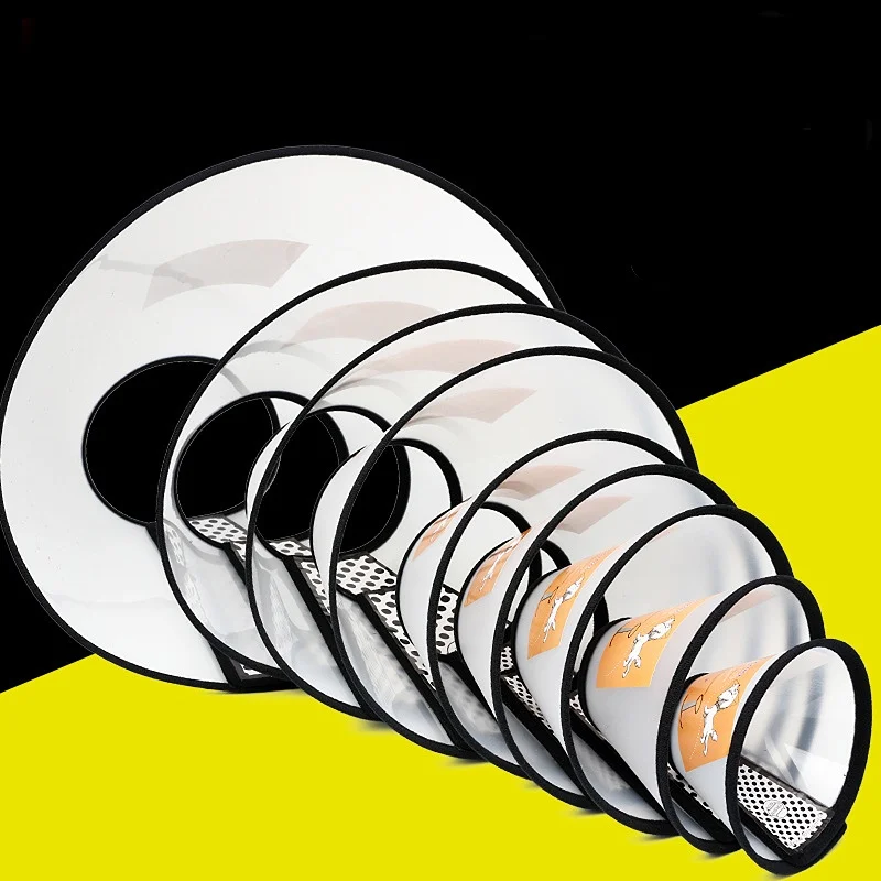 

Pet Anti-bite Collar Cat Dog Protective Cover Pet Grooming Cover Small, Medium Large Dog Collar French Bulldog Dog Accessories