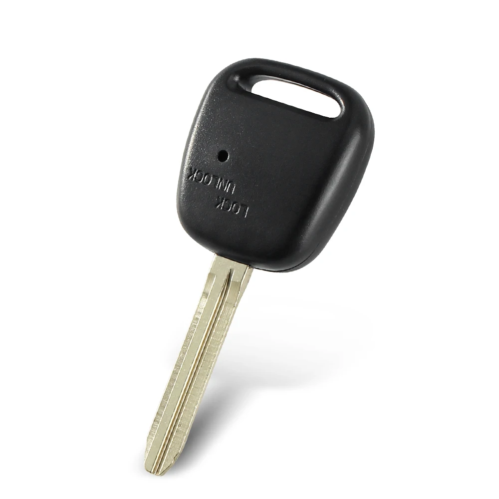 Фото Запасная деталь KEYYOU для автомобильного ключа с дистанционным управлением, лезвие TOY43, 1 Боковая кнопка, подходит для Toyota Carina, Estima, Harrier, Previa, Corolla №2