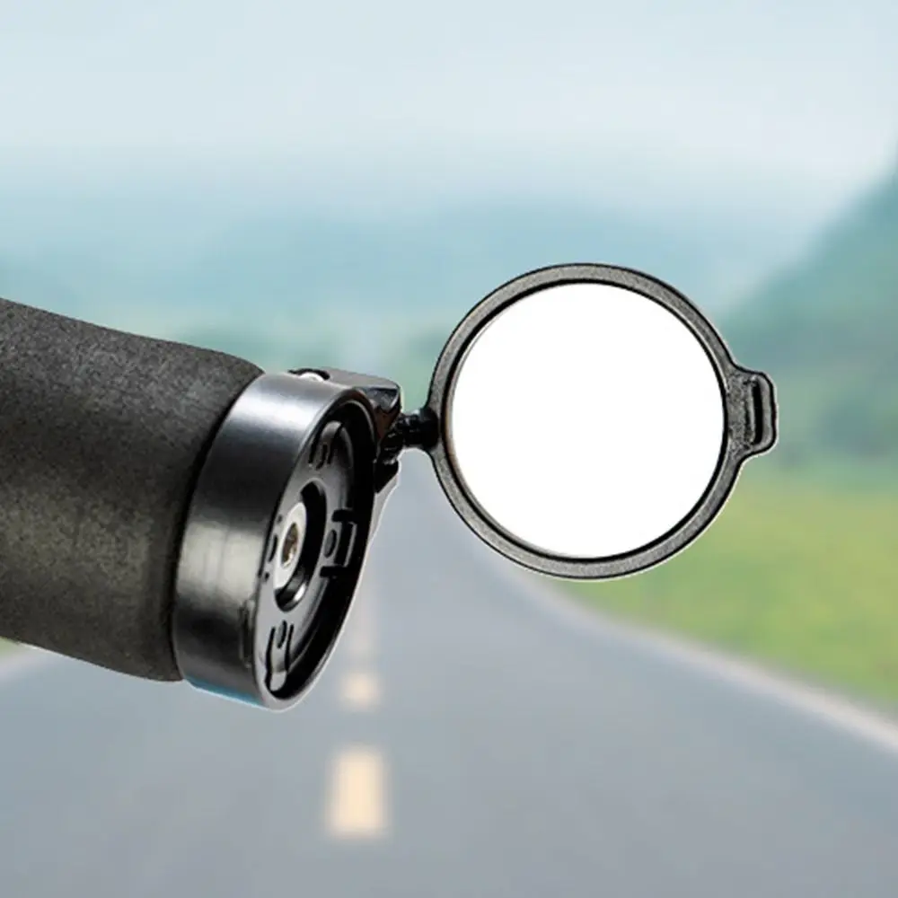 Черное зеркало заднего вида для велосипеда ручка горного/дорожного Велосипедное