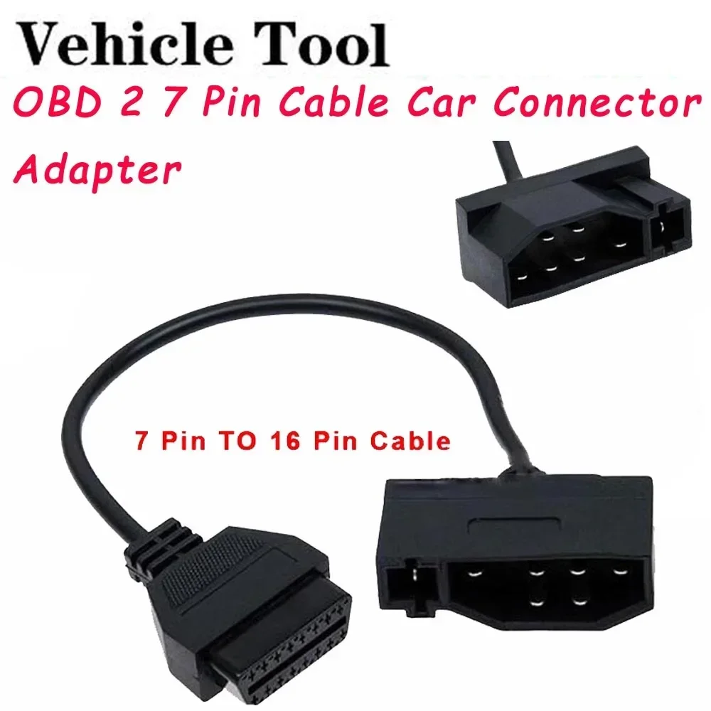 7-контактный кабельный преобразователь на OBD2 16-контактный разъем для Ford адаптер