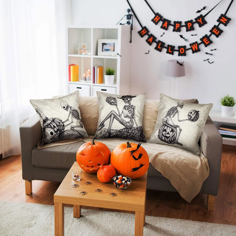 

4PCS Pillowcase Prime Cushion Cover Pillow Cover Pillowcase for Sofa