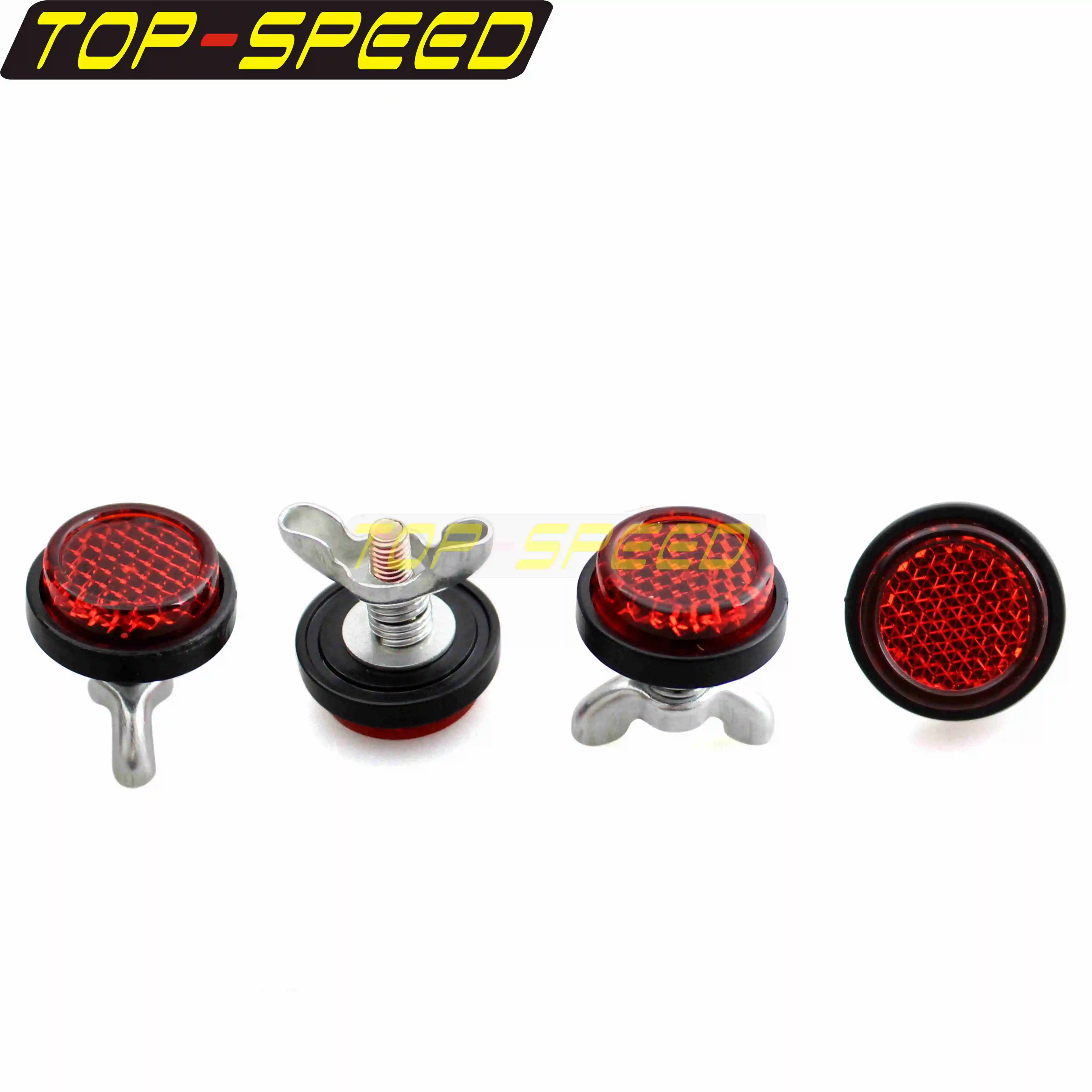 

Внедорожный светоотражающий номерной знак, болт, винты, безопасный отражатель, универсальный для Harley Honda Yamaha Suzuki Scooter Cruiser