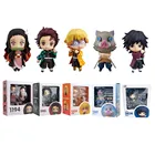Фигурки из аниме рассекающий демонов Inosuke #1361 Tanjirou #1193 Nezuko #1194 Zenitsu #1334, ПВХ игрушки, экшн-фигурки Giyuu Kimetsu no Yaiba