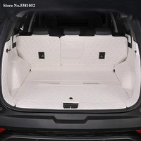 for hyundai tucson nx4 2021 2022 car rear trunk mats floor trunk mats boot cargo liner luggage tray carpet protector