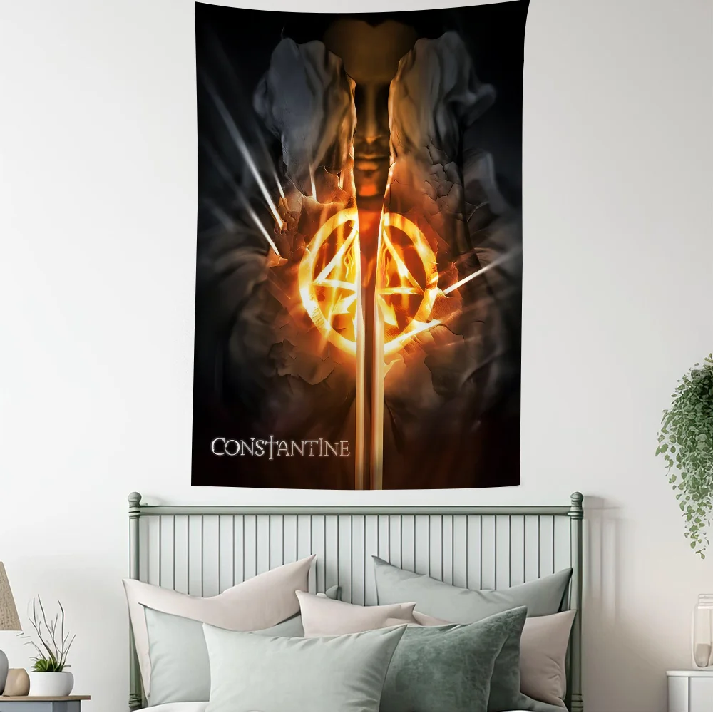 Constantine фильм висит богемный гобелен дешевый хиппи настенный Мандала домашний