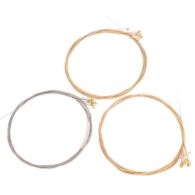 1SET Electric Guitar Strings Acoustic Guitar Strings Acoustic Guitar Strings Guitar Parts Accessories