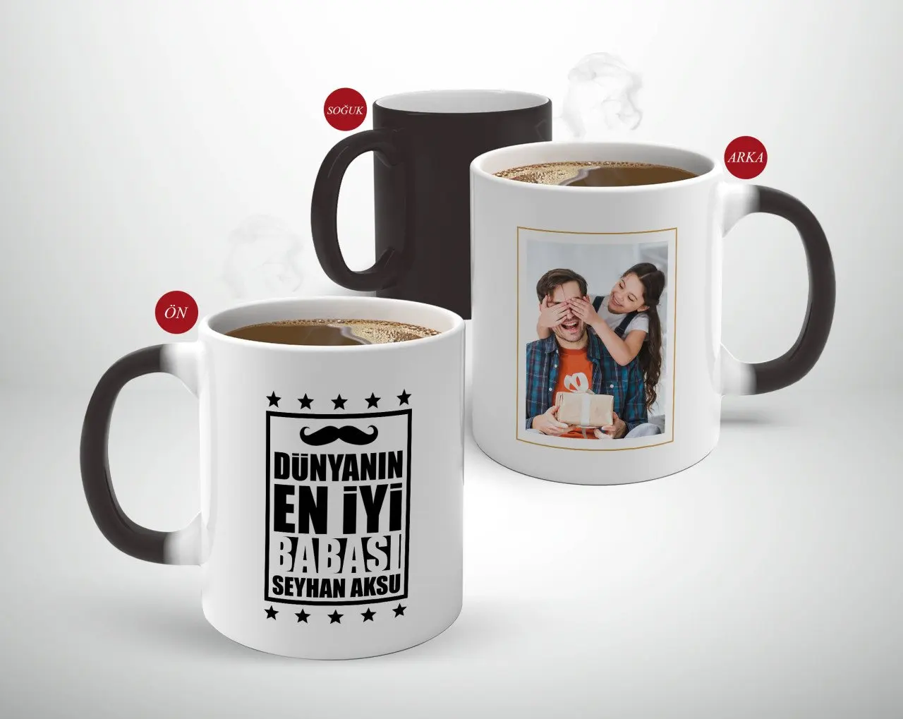 

Персонализированные Fathers Day Gift», «фото волшебная кружка Bardak-49