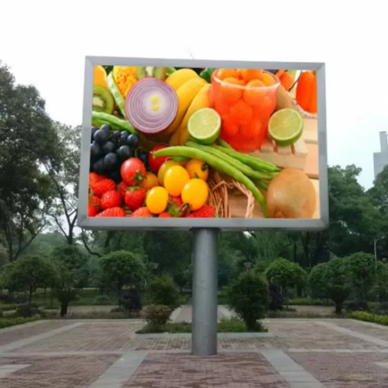 Фото Проверьте характеристики у продавца перед заказом: Уличный светодиодный экран HD с фиксированной установкой, SMD 32*16, панель P10/P8/P6/P5, LED видеодисплей №3