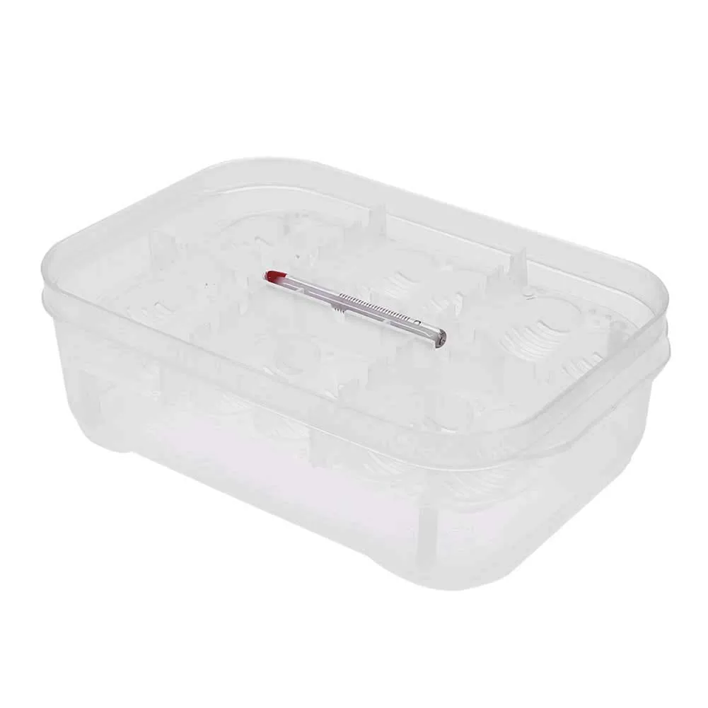 12-ячечный Инкубатор Для Искусственных Яиц Рептилий Пластиковый Ящик Хранения