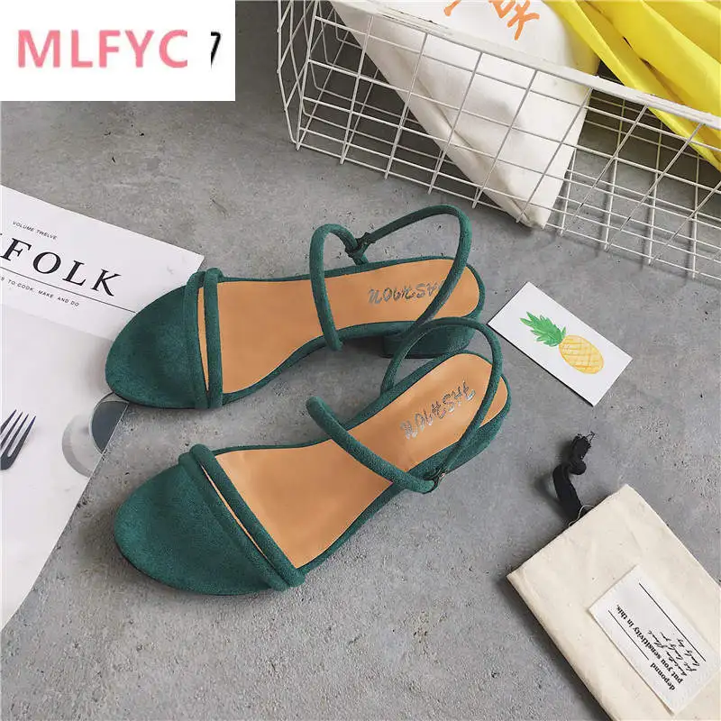 

new Flat outdoor slippers Sandals foot ring straps beaded Roman sandals fashion low slope with women's shoes low heel shoes
