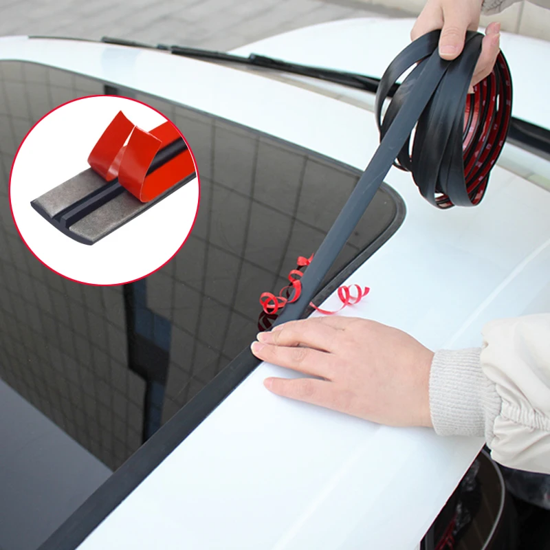 

Universal Car Windshield Seal Strip Rubber Roof Window Edge Seal Protector Sticker Waterproof Weather Strip Dustproof Seal Strip