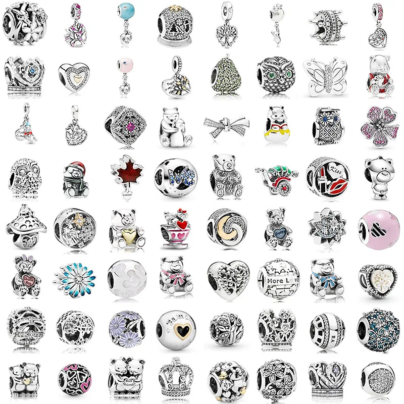 

Браслет-подвеска из серебра 100% пробы в виде совы