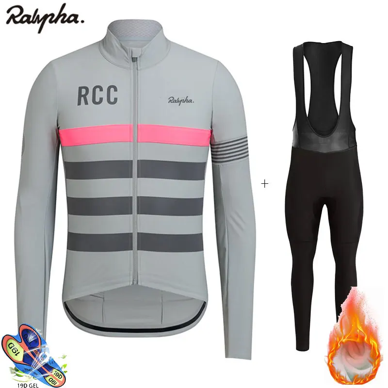 

2023 ralvpha зимний теплый флисовый комплект для велоспорта женские велосипедные рубашки Ropa ciclismo MTB Униформа с длинным рукавом Джерси