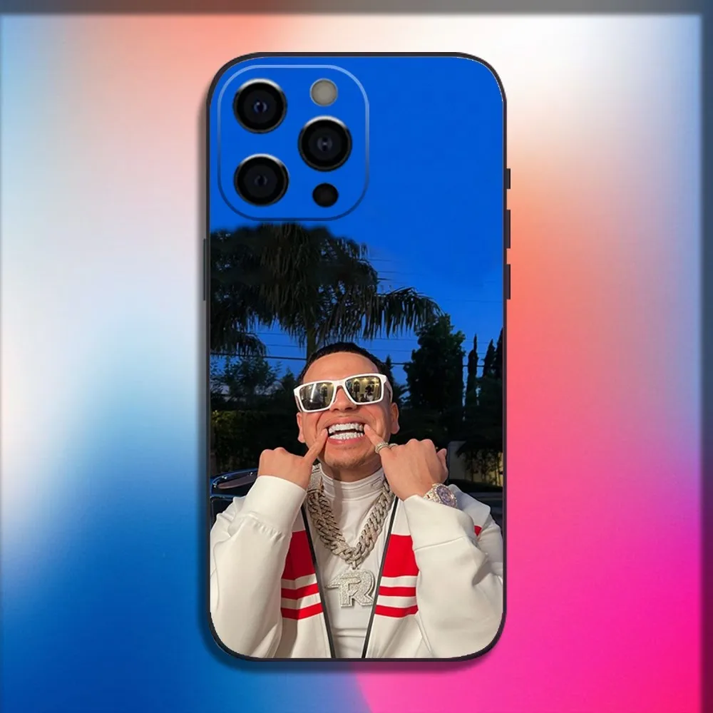 Чехол для телефона Rapper JOP F-Fuerza Regida iPhone 16 15 14 13 12 11 Pro X XS Max XR Plus Mini Soft Black Cover