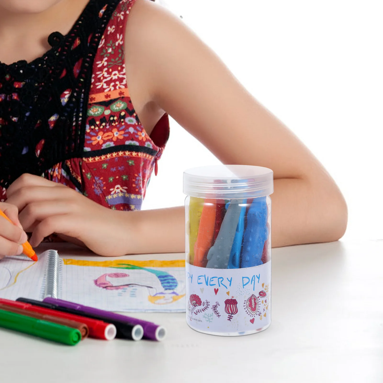 12 шт. окрашенные мелки детские маркеры моющиеся принадлежности для рукоделия