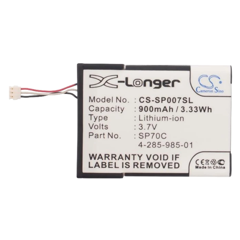 Литий-ионный аккумулятор для игровой консоли Sony 3 7 В 900 мАч PSP E1004 импульсная