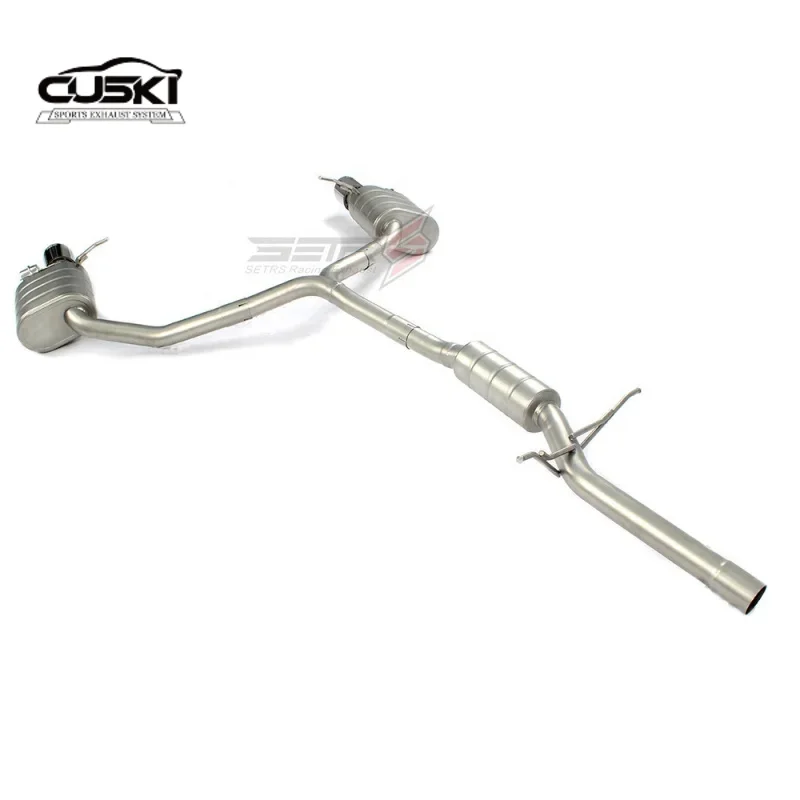 Высокопроизводительная выхлопная труба Catback для Audi Q5/B8 2 0 T 2014-2018 из качественной