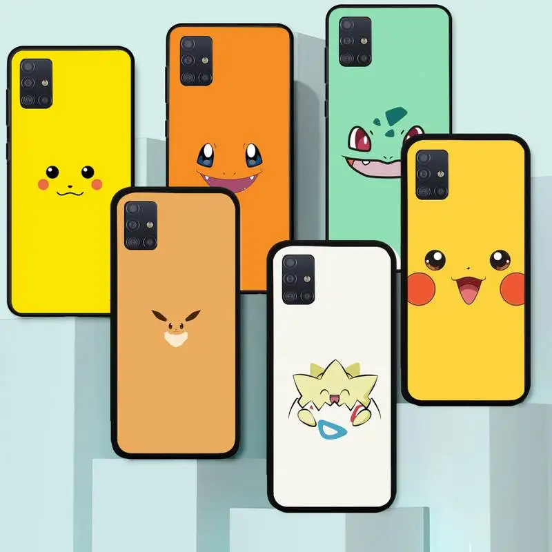 

Cute-Cartoon-P-Pokemon-Elf Phone Case For Xiaomi Mi11 Mi10 Note10 Note3 Max3 Max2 Mix2 F1 Lite Pro Fundas Cover