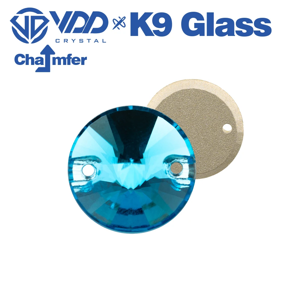 Декоративные стеклянные стразы в ассортименте