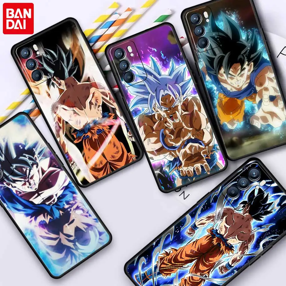 Чехол для телефона Dragon Ball Z Goku силиконовый чехол Oppo A53 A15 A52 A9 Find X2 Lite A12s A54 F19 A12e A16s A5s