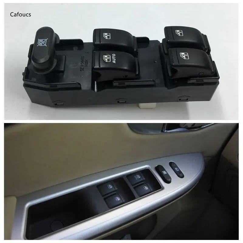 

For Buick Excelle 2008-2015 LH Drivers Master Control Button Power Window Switch