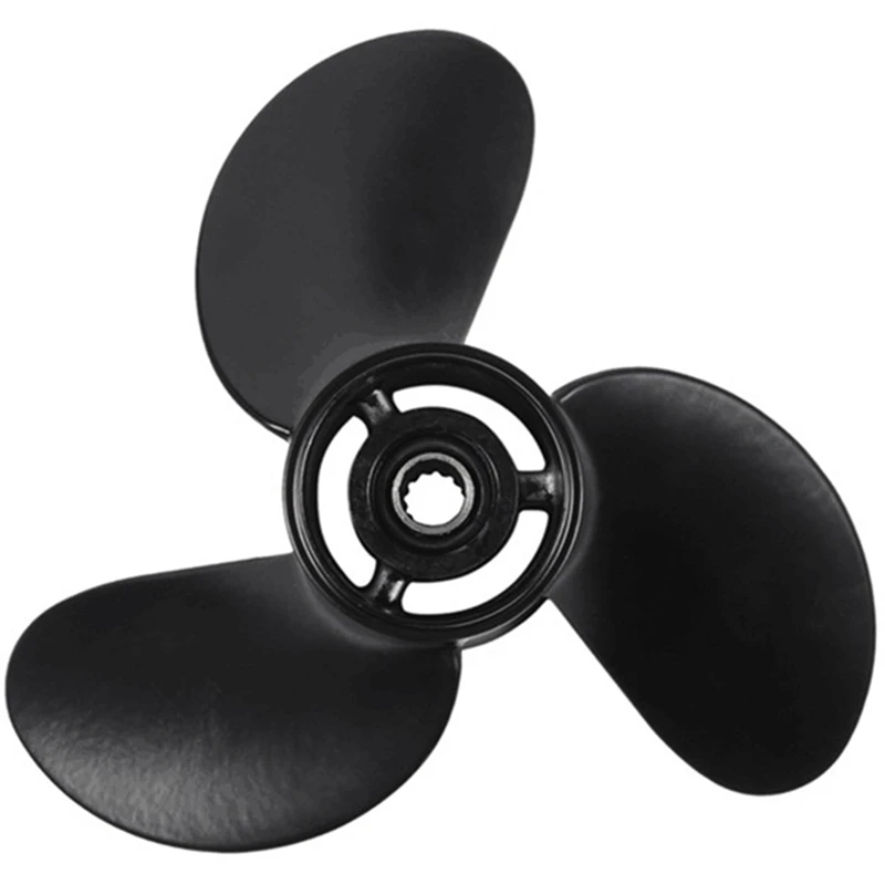 Лодочная лодка с 3 лопастями 3B2W64517-1 8.5X9 8-9.8hp подвесная пропеллером для Tohatsu Nissan Mercury