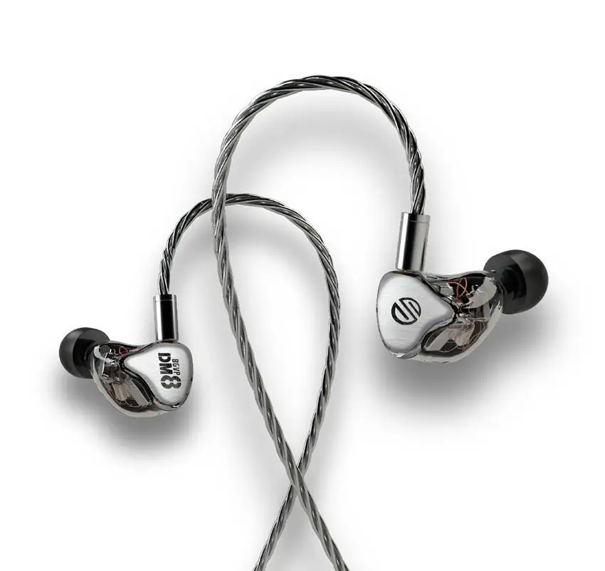 Гибридные наушники-вкладыши BGVP DM8 Knowles Sonion Balanced 8BA