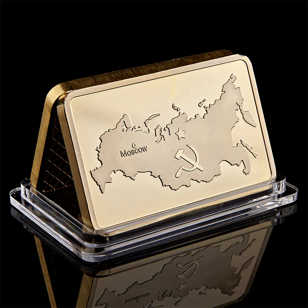 

Позолоченный сувенирный медальон СССР SMJY