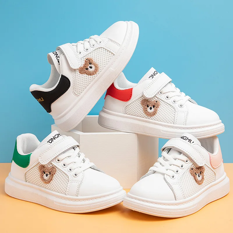 

Children Casual Breathable Solid Color Shoes Kids New Spring Autumn Sports Boys Sneakers Boys Girls Leisure Soft Sole Shoes