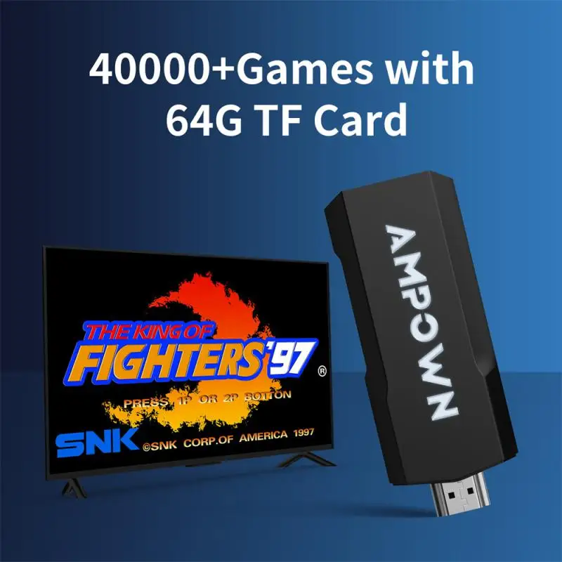 

Игровая консоль GD20, 40000 игр, Emuelec4.3 ЦП Aigame, беспроводной контроллер 905 м, 4K HD, Ретро игры для N64