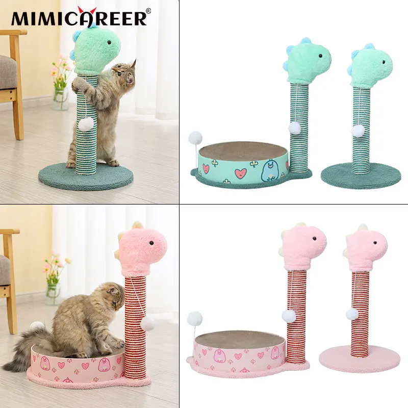 

Cat Scratcher Round Board Bed Corrugated Paper Cat Scratcher Cushion Toys For Cats grinding claws Cat Bed Litter Pet Supplies