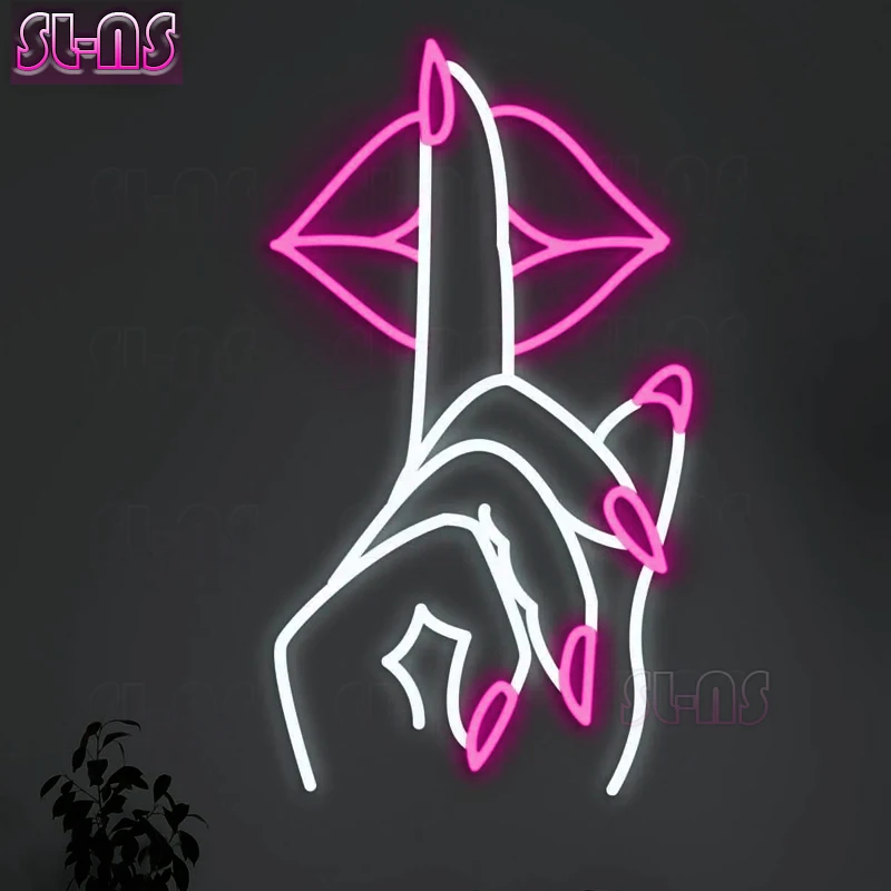 Неоновые вывески SHUSH Led на заказ неоновые для бизнеса свадьбы Прямая поставка