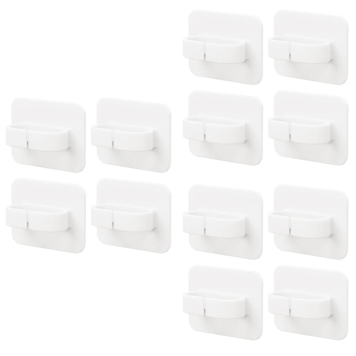 

12 pcs Useful Wall Hooks Kitchen Storage Hanger Durable Heavy Duty Hooks for Home