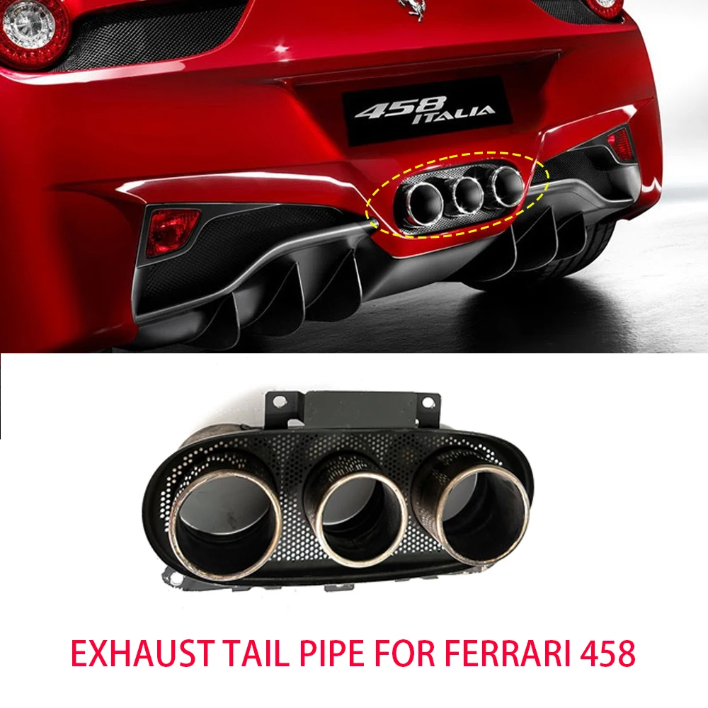 

FOR FERRARI 458 EXHAUST TIP TAIL PIPE 2010- 2015 OEM 261898