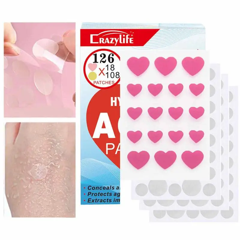 

Уход за лицом для мужчин и женщин пластырь для прыщиков Невидимый гидроколлоидный поглощающий точечный стикер покрытие