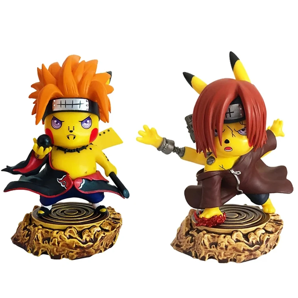 

4.7'' Anime Pokemon Kawaii Pikachu Cartoon Figure Statue Model Toy Doll Doll Kids Birthday Christmas Gift Room Decoration Tablet