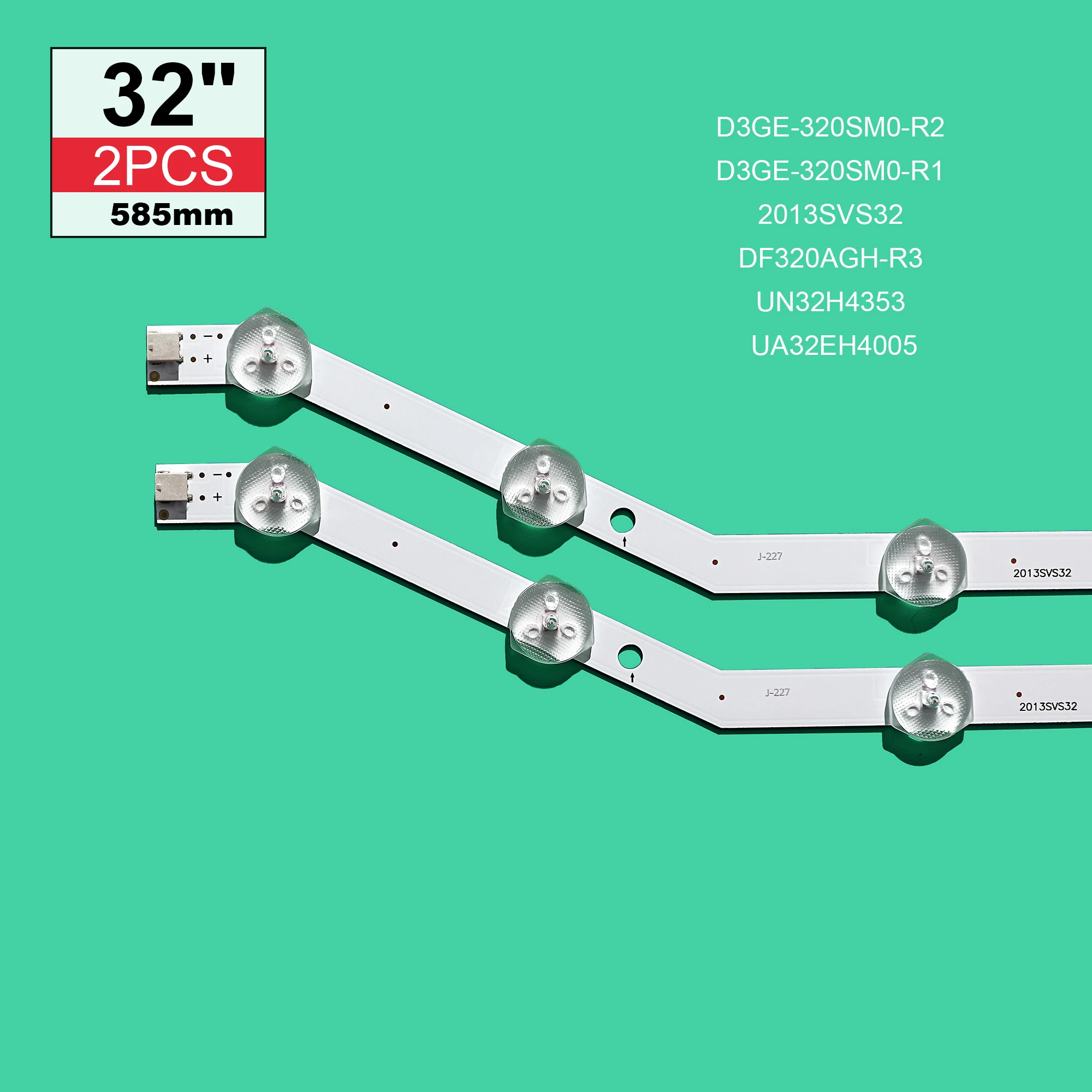 Новинка 100% г. светодиодная задняя полоса для телевизора Samsung 32 дюйма D3GE-320SM0-R2 2013SVS32