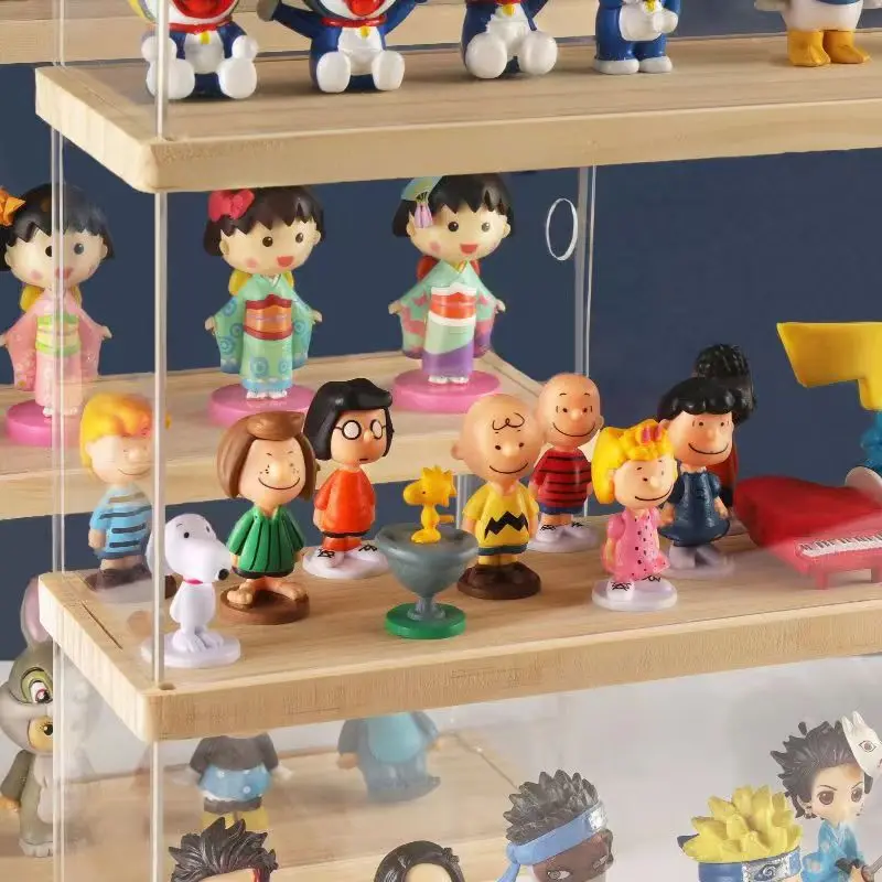 Прозрачный Акриловый Витринный Шкаф для фигурок дисплей модели автомобиля