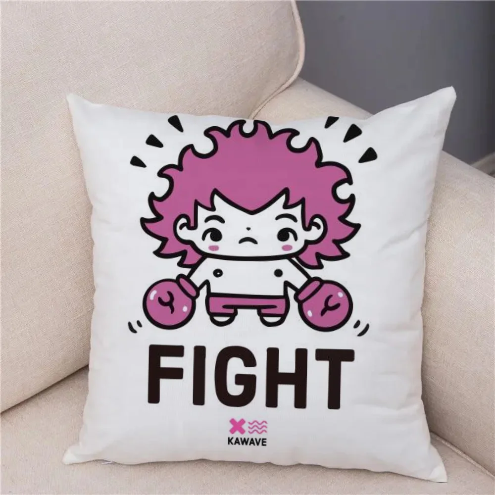 Наволочки с ловкими лозунгами для украшения кровати гостиной декоративные